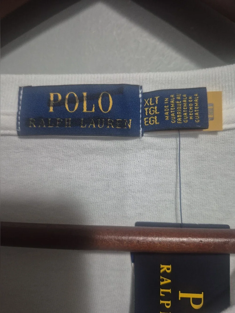 NWT Polo Ralph Lauren Paris Graphic T-Shirt Men's XLT White Short Sleeve Tee